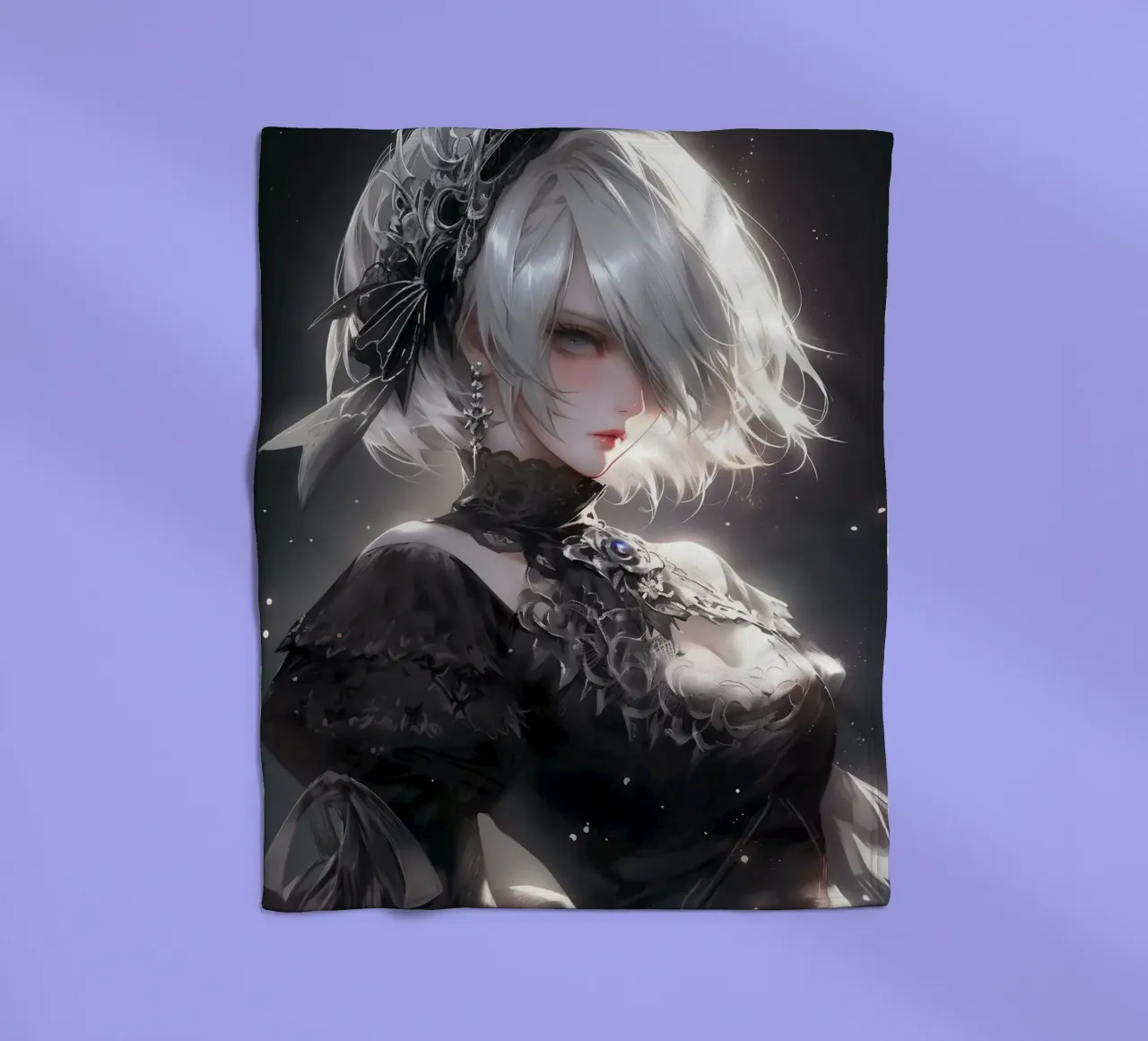2B Nier Automata coperta in pile da Fleur de Lys