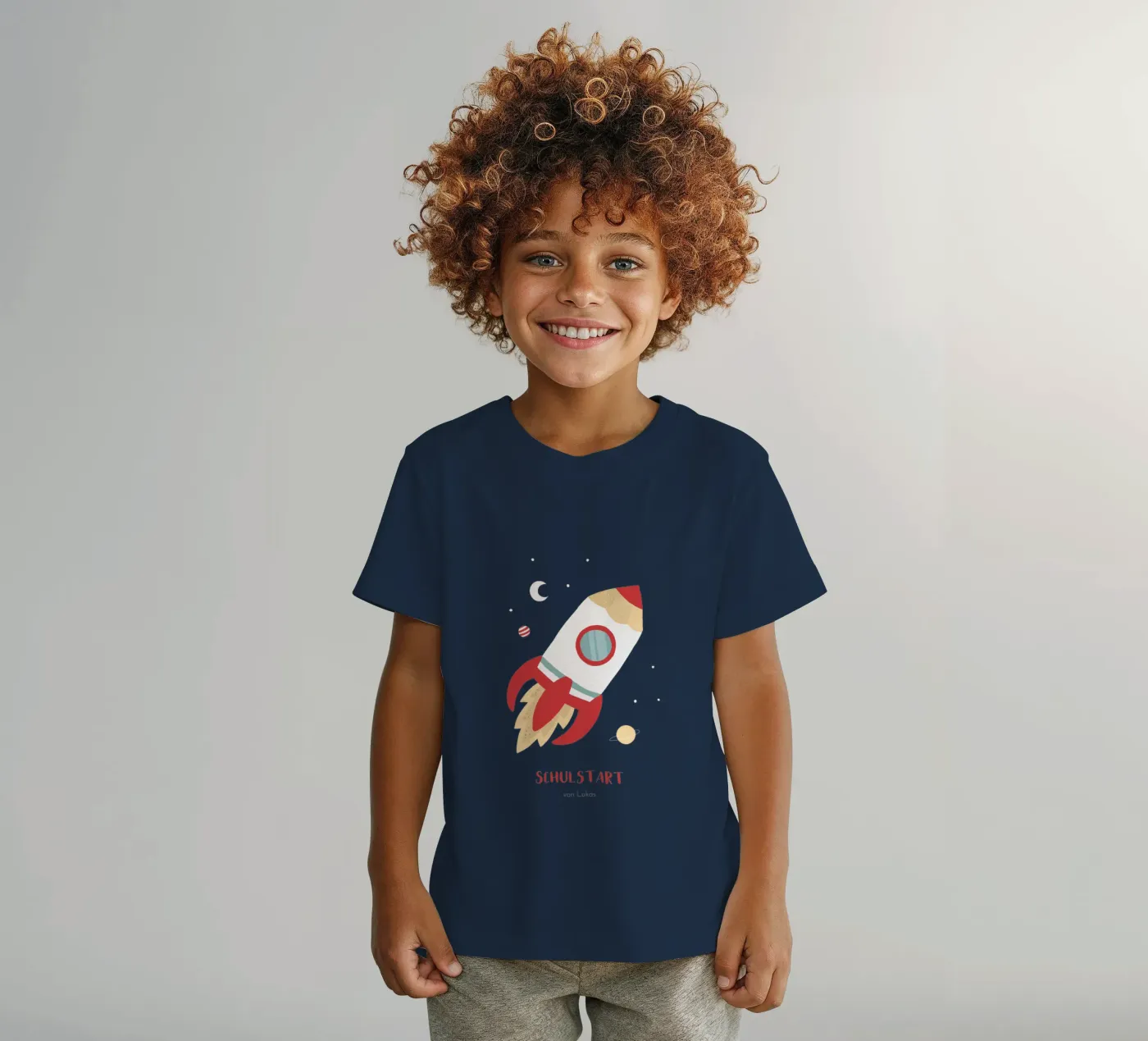 Rakete t-shirt bambini da Kartenliebe