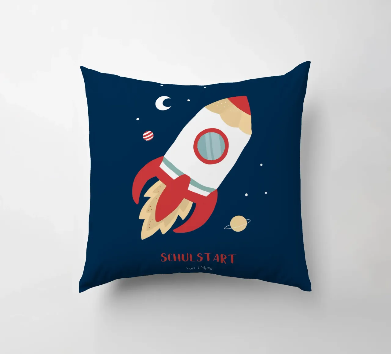 Rakete cuscino da Kartenliebe