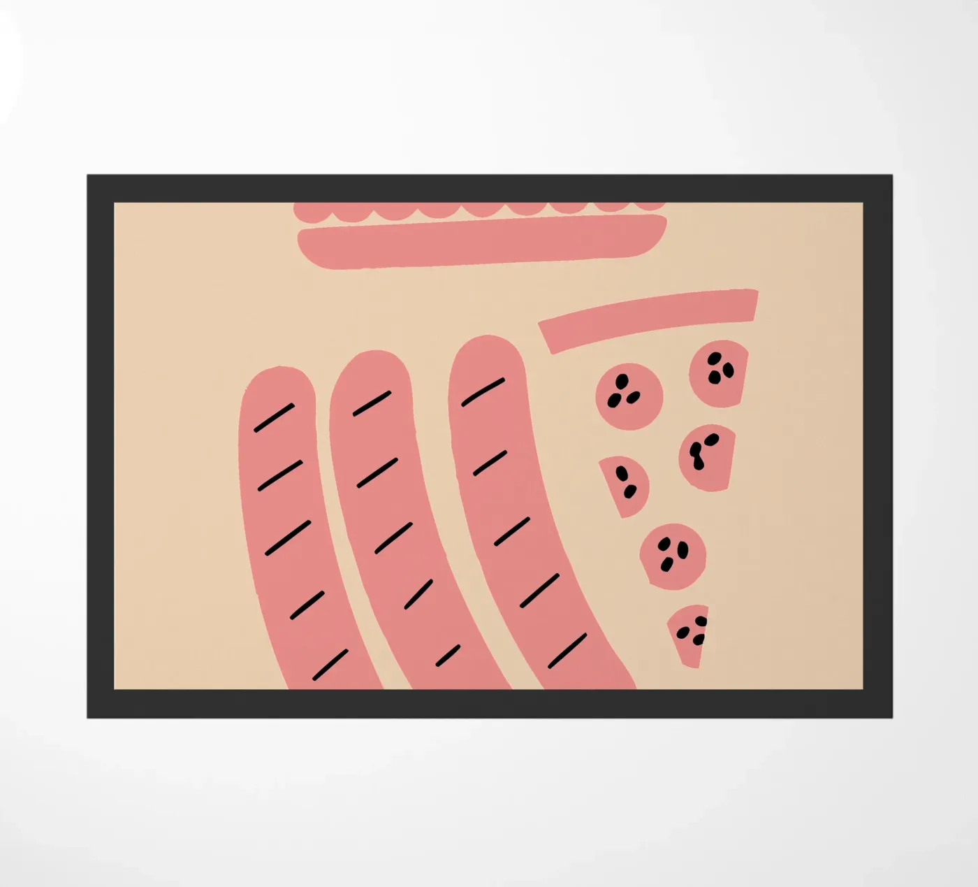 Worsten deurmat van TRENDY POSTER SHOP