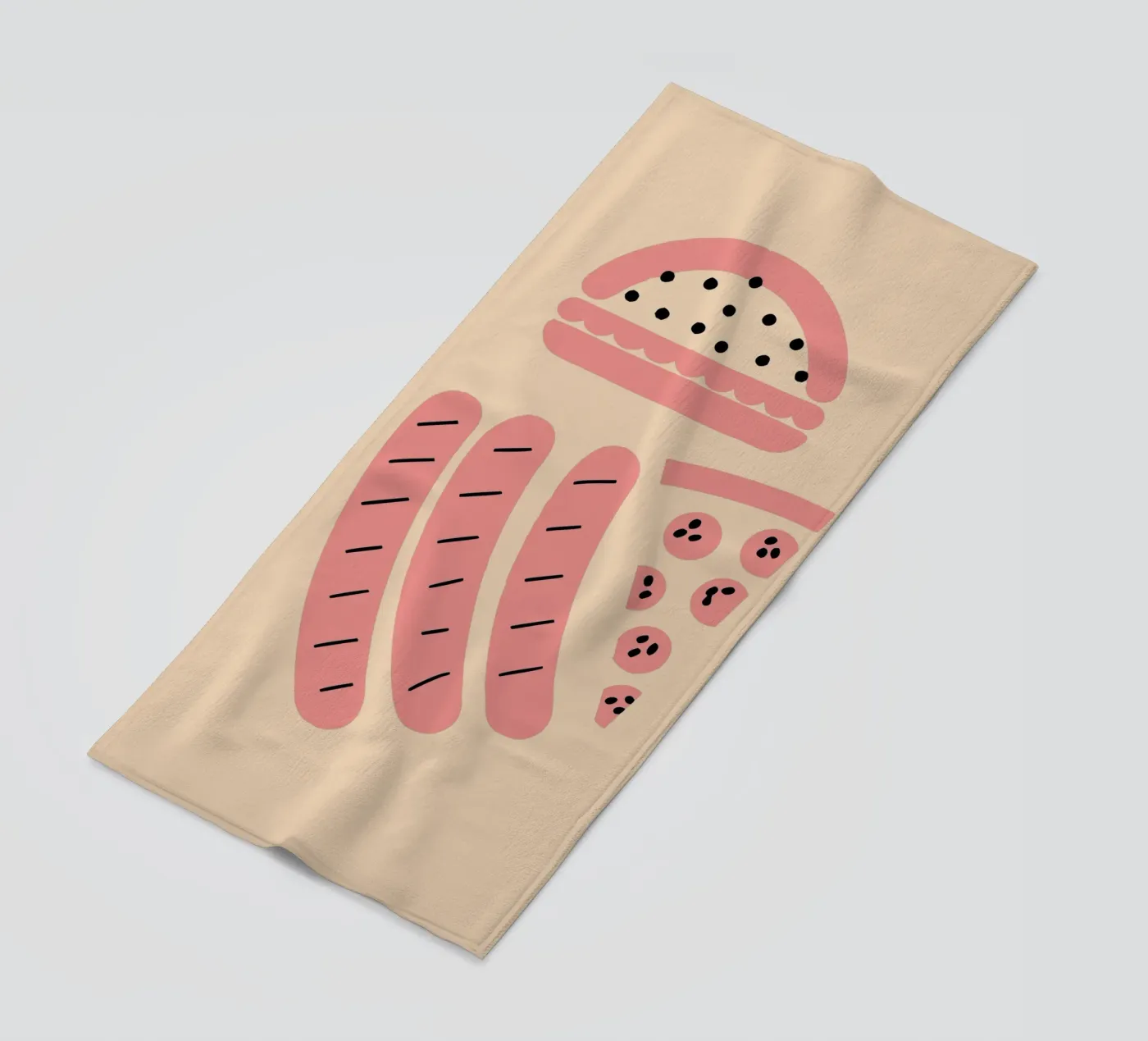 Sausages telo mare da TRENDY POSTER SHOP