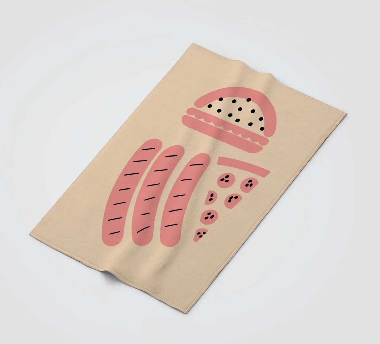 Salsicce coperta in pile da TRENDY POSTER SHOP