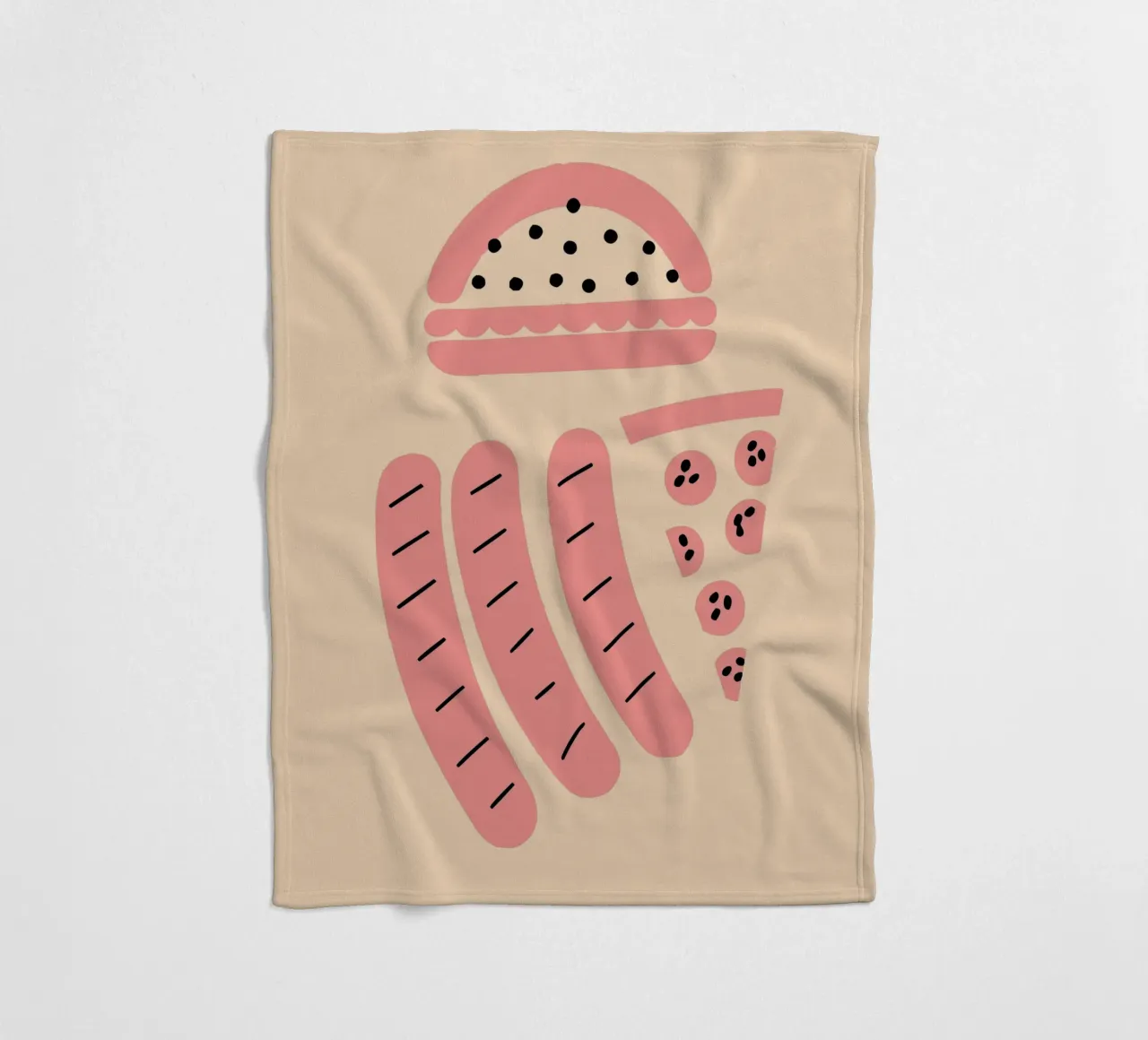 Salsicce coperta in pile da TRENDY POSTER SHOP