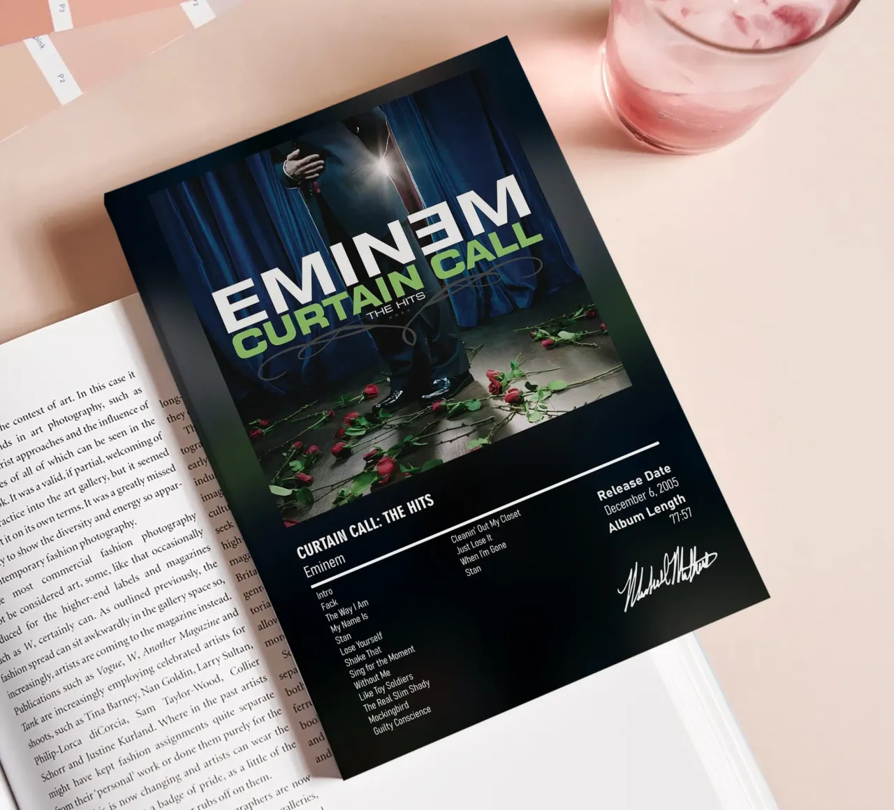 Curtain Call The Hits (2005) Eminem notebook by DGUnder