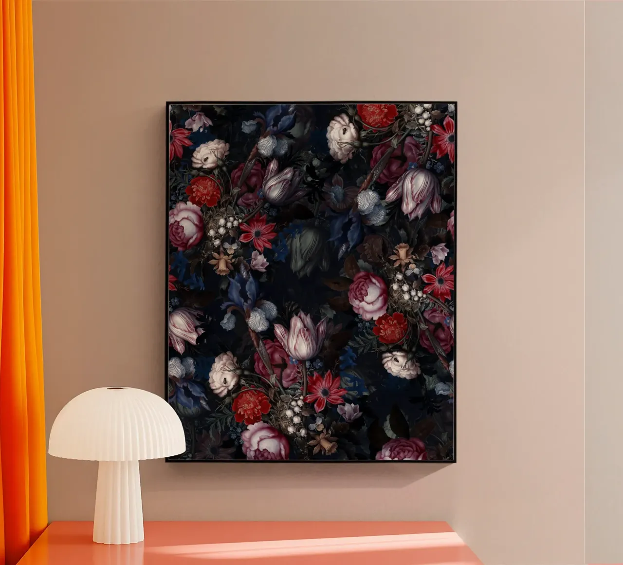 Midnight Forest VI acrylic glass by burcukorkmazyurek