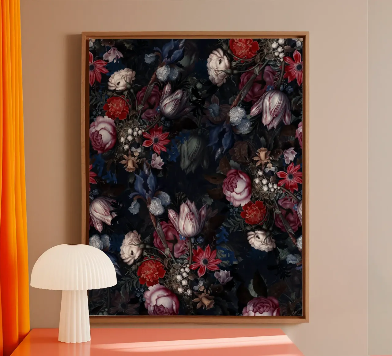 Midnight Forest VI canvas by burcukorkmazyurek