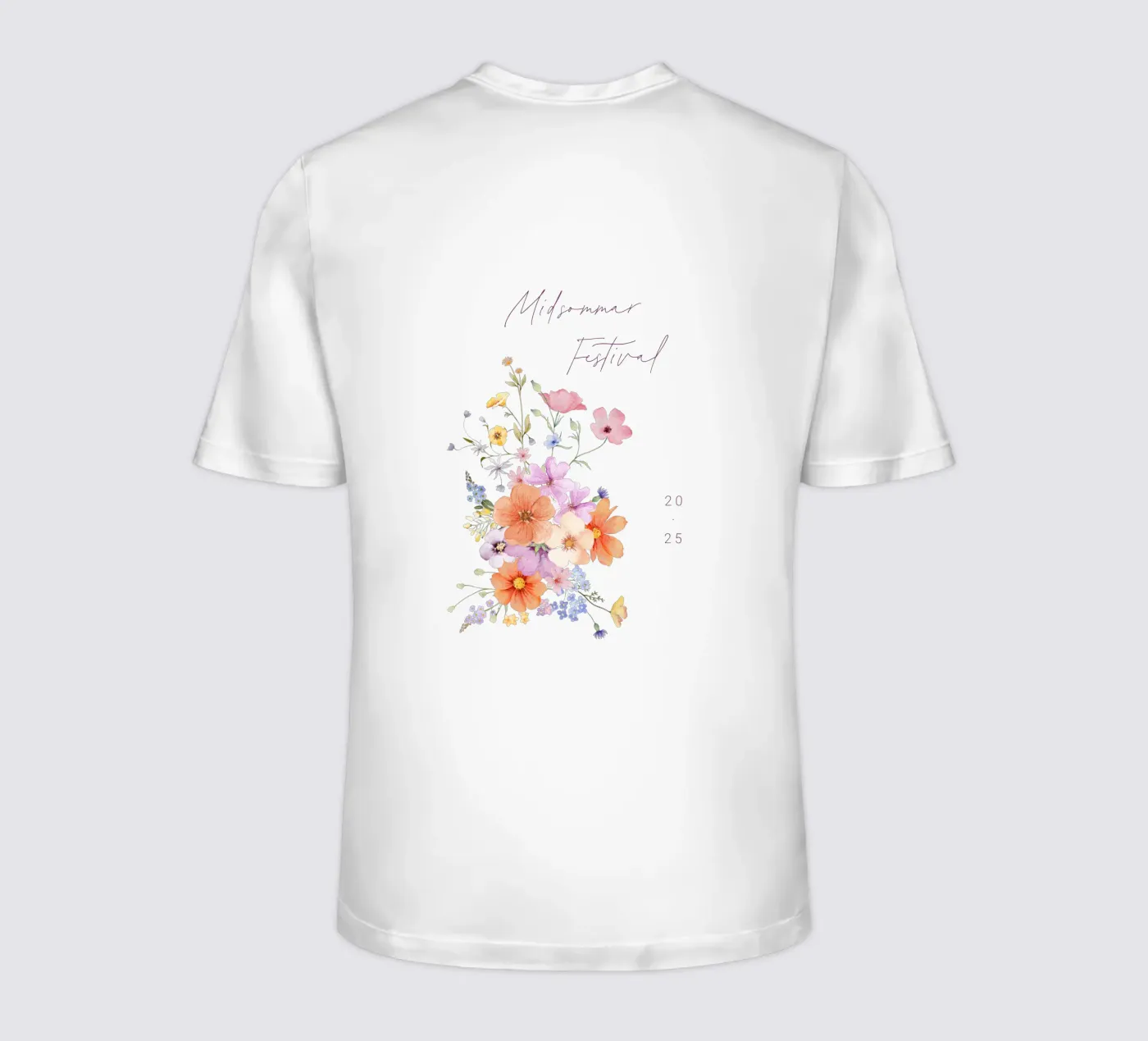 Colourblocking t-shirt da Kartenliebe