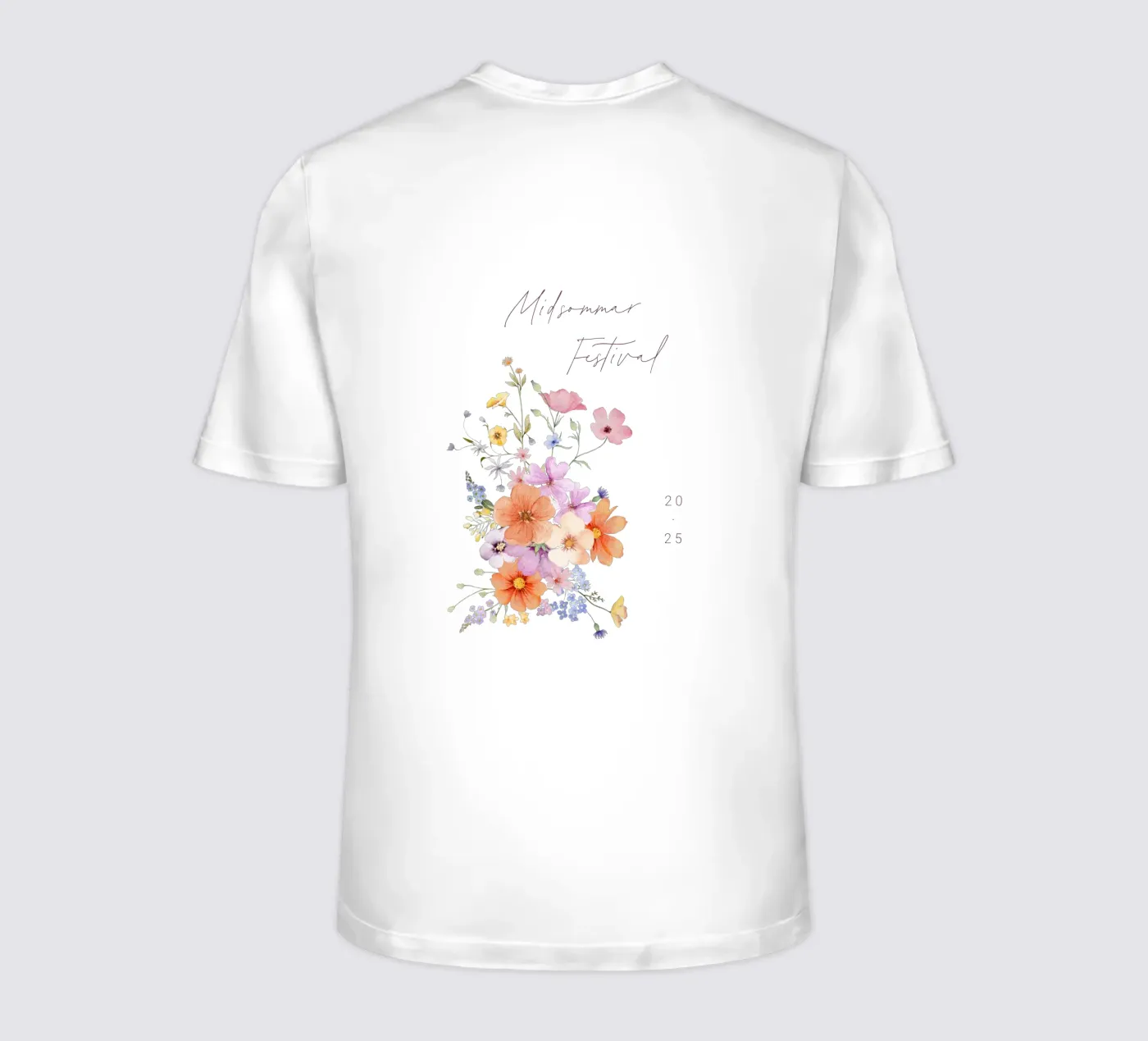 Colourblocking t-shirt da Kartenliebe