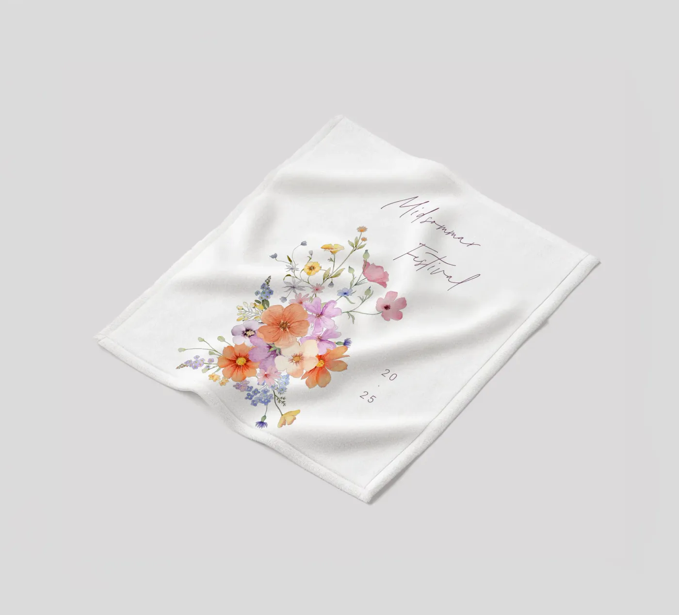 Colourblocking fleecedeken van Kartenliebe