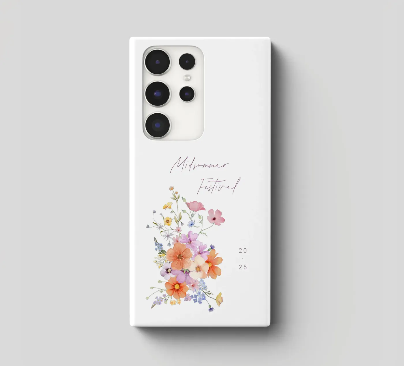 Colourblocking samsung hoesje van Kartenliebe