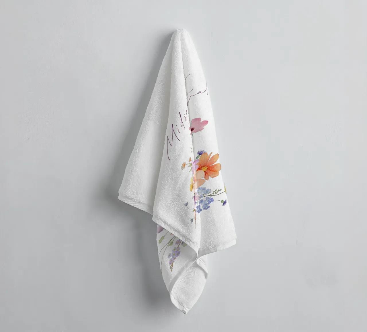 Colourblocking badhanddoek van Kartenliebe