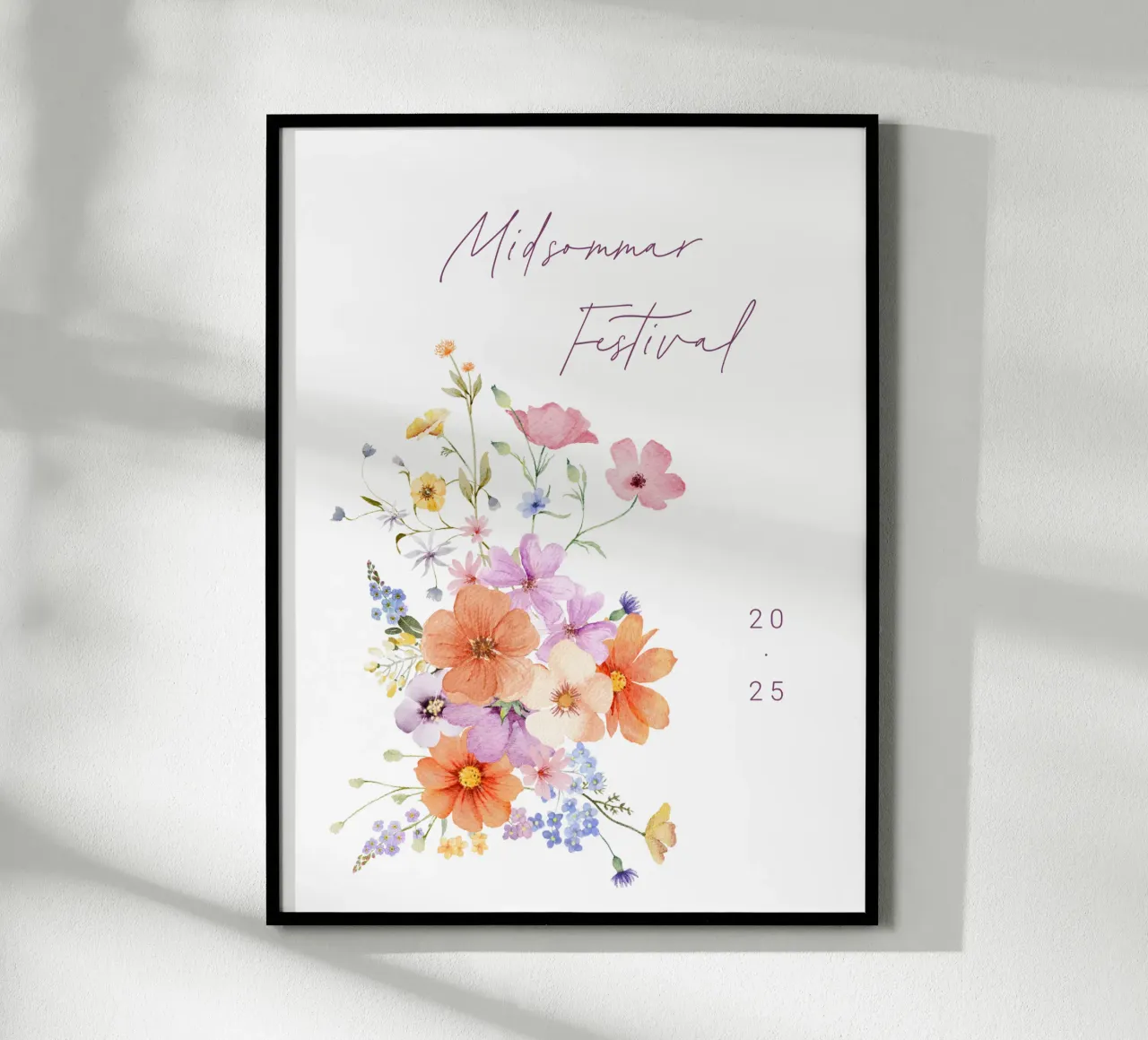 Colourblocking poster van Kartenliebe