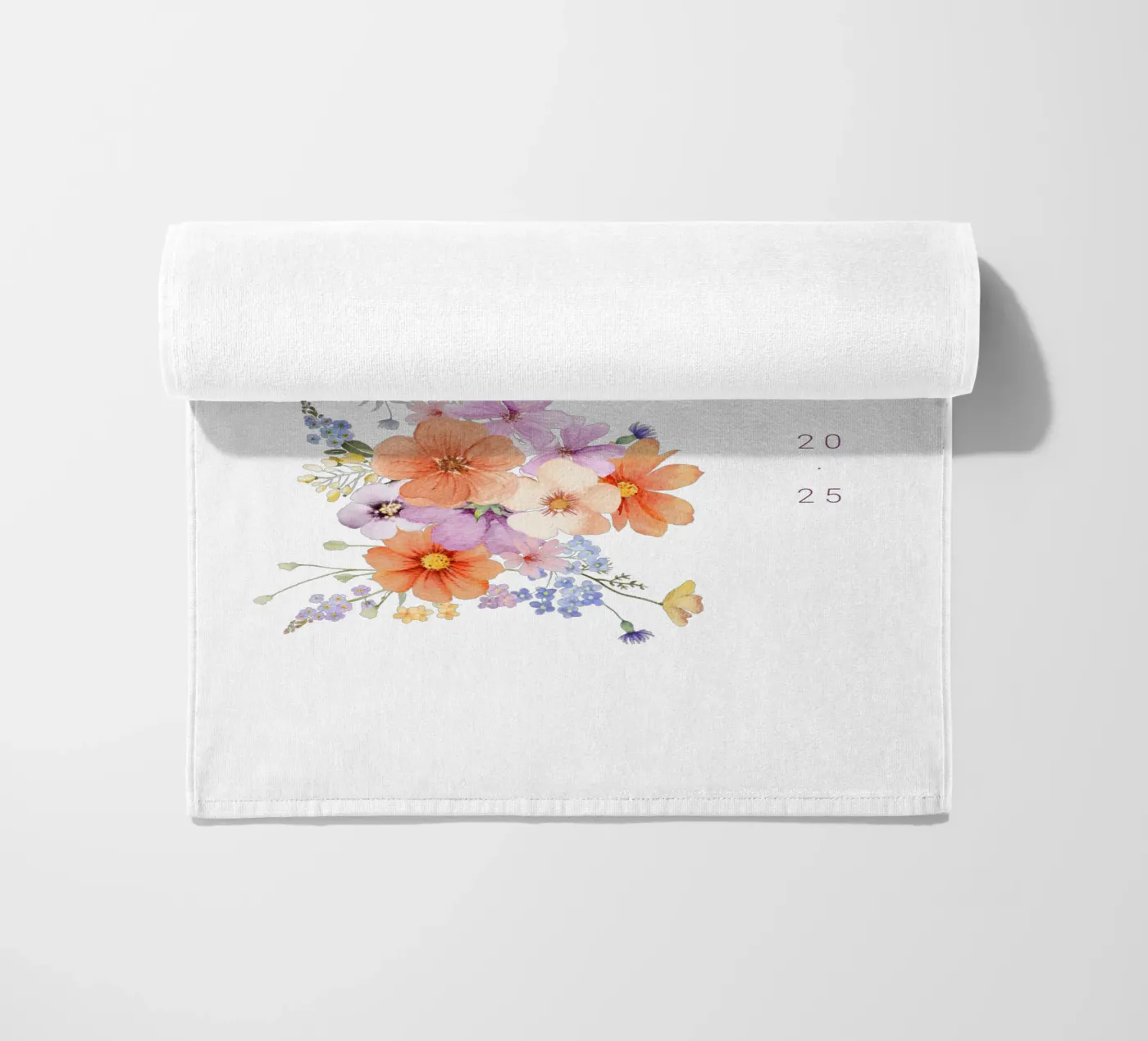 Colourblocking beach towel by Kartenliebe