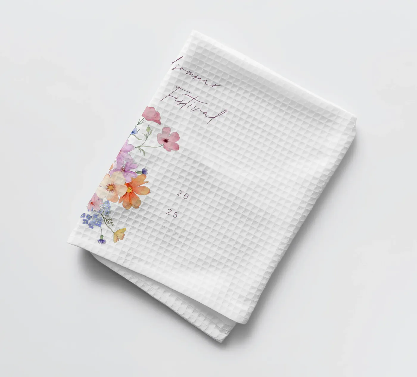 Colourblocking Geschirrtuch von Kartenliebe