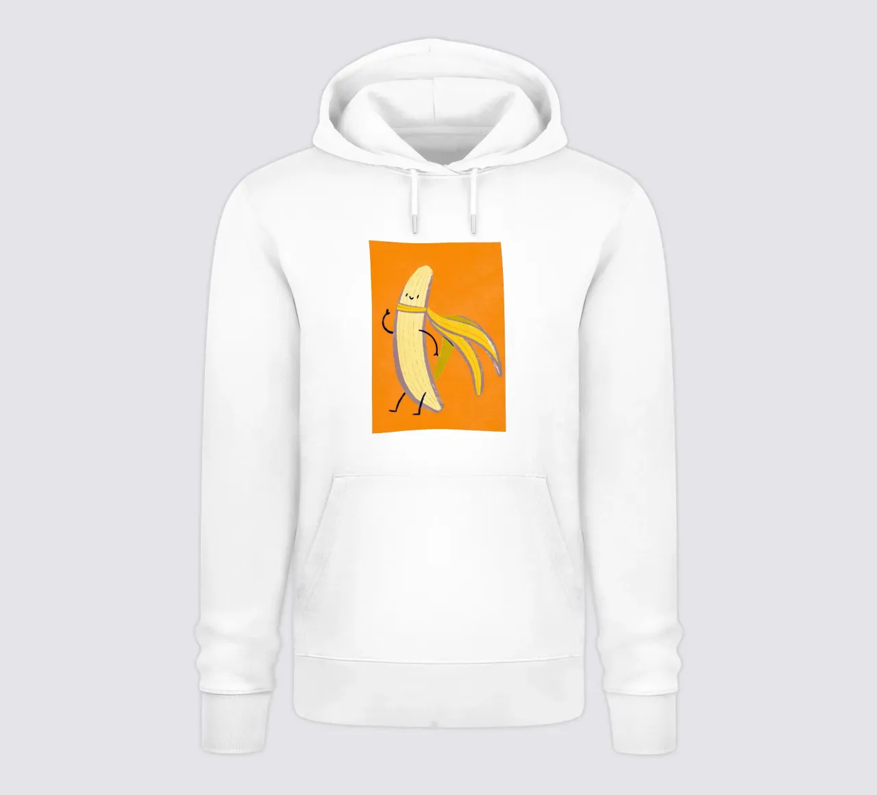 Eroe della banana felpa con cappuccio da KidzStudio