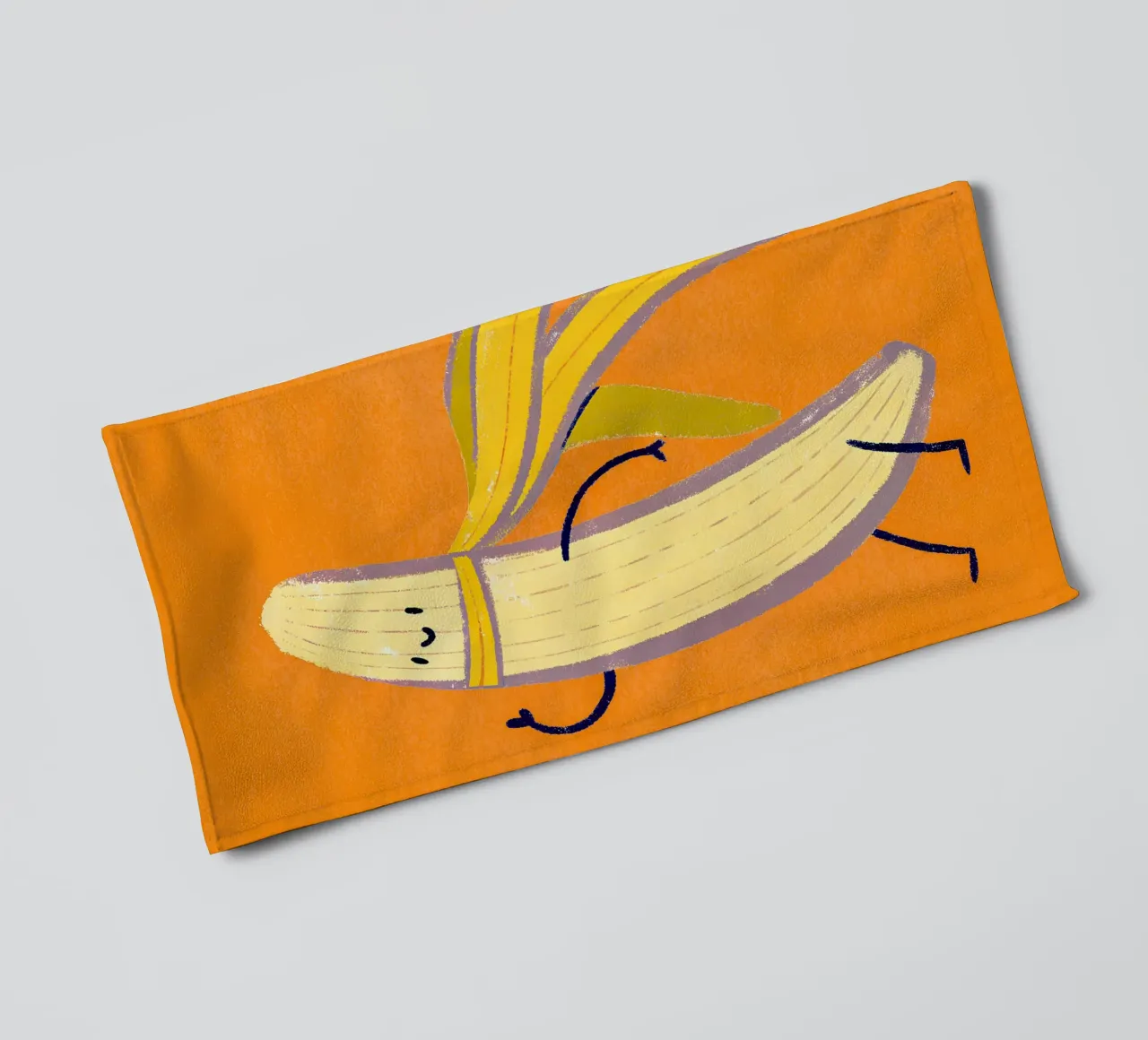 Eroe della banana asciugamano da bagno da KidzStudio