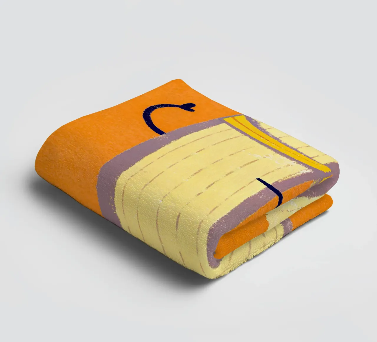 Eroe della banana asciugamano da bagno da KidzStudio