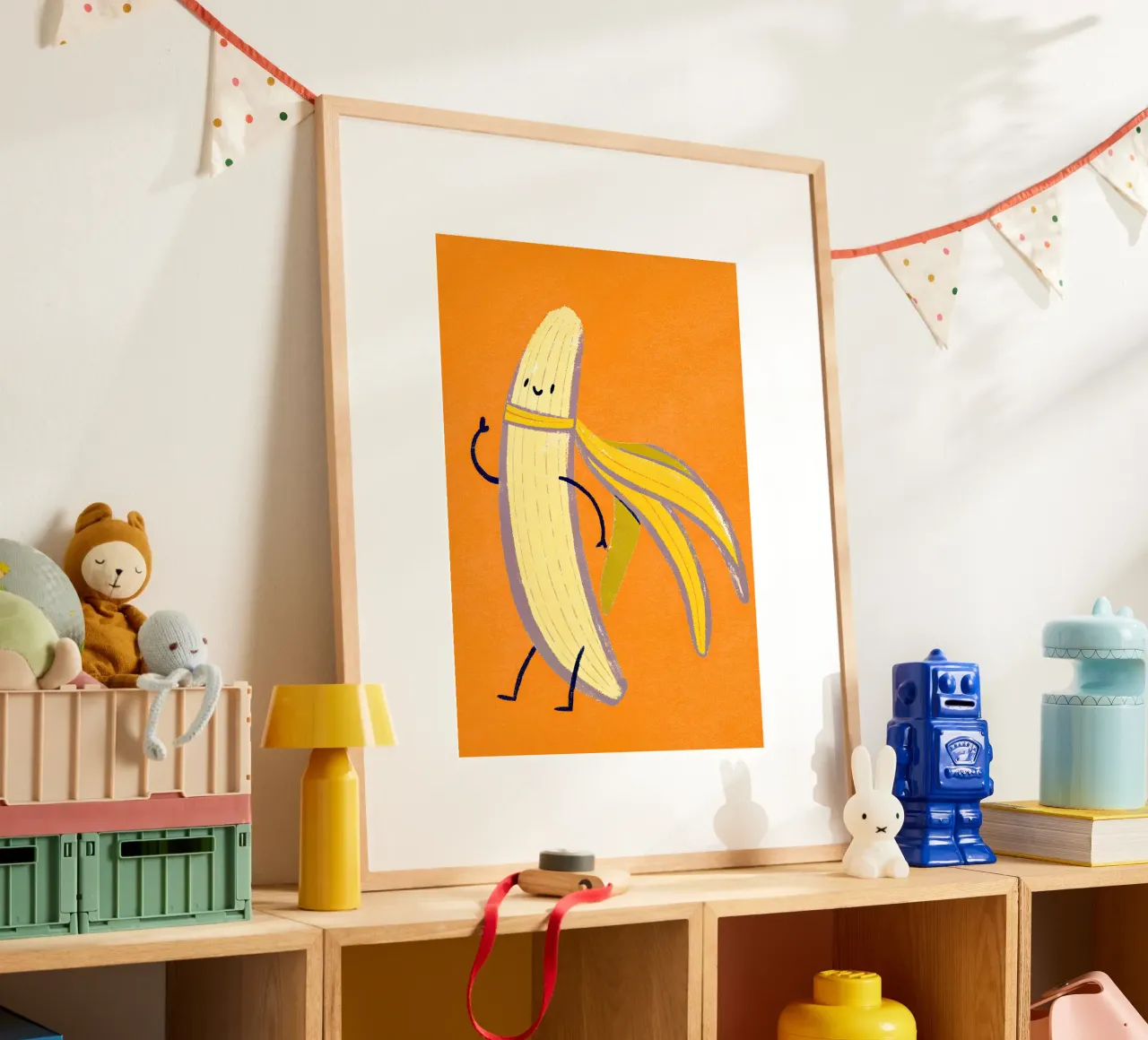 Eroe della banana poster da KidzStudio