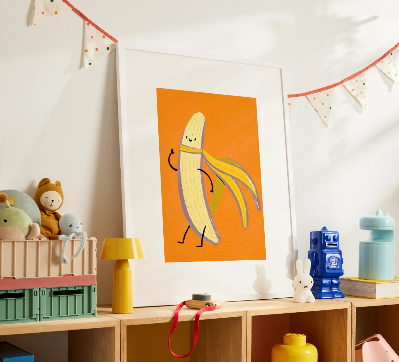 Eroe della banana poster da KidzStudio