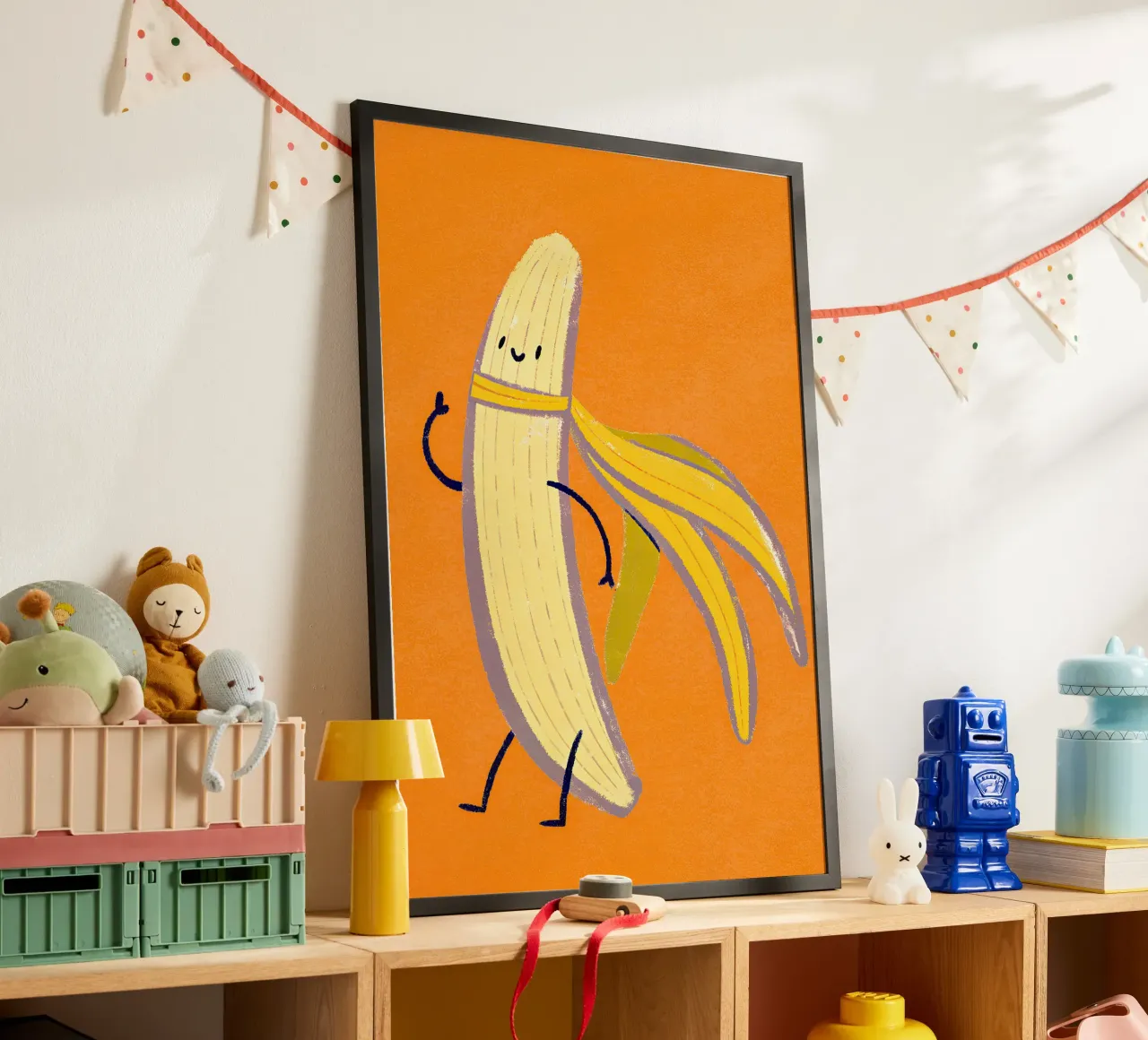 Eroe della banana poster da KidzStudio