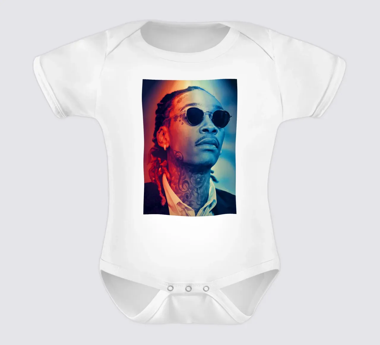 Wiz Khalifa body neonato maniche corte da Lembayung art