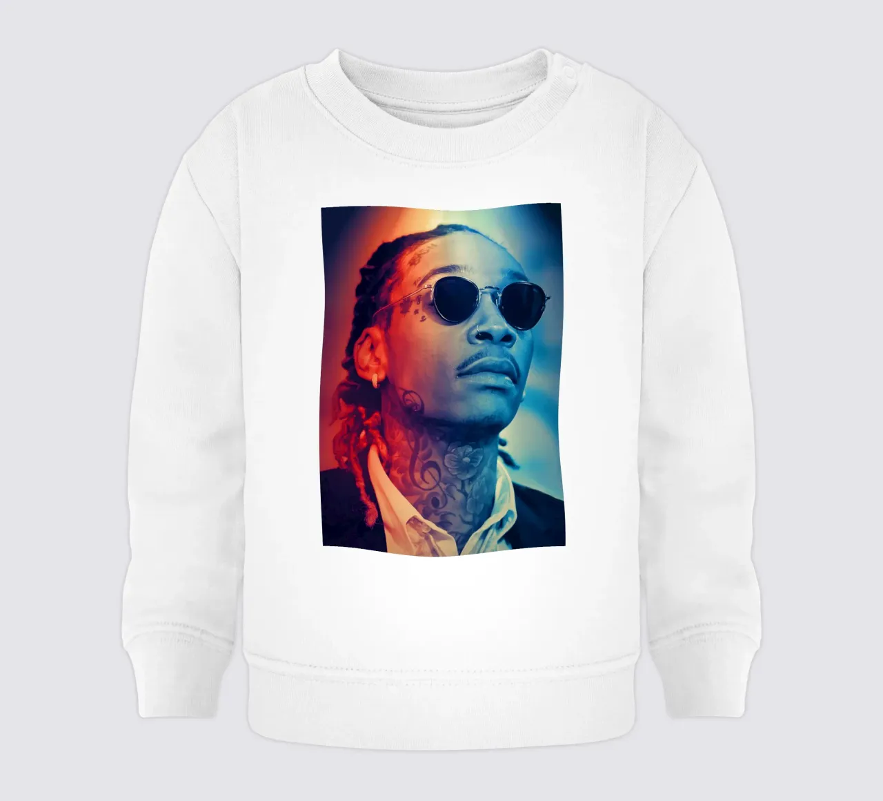 Wiz Khalifa felpa neonato da Lembayung art