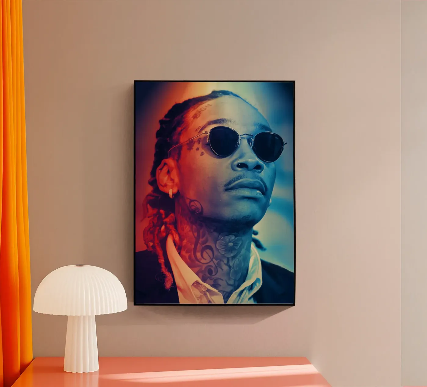 Wiz Khalifa plexiglas de Lembayung art
