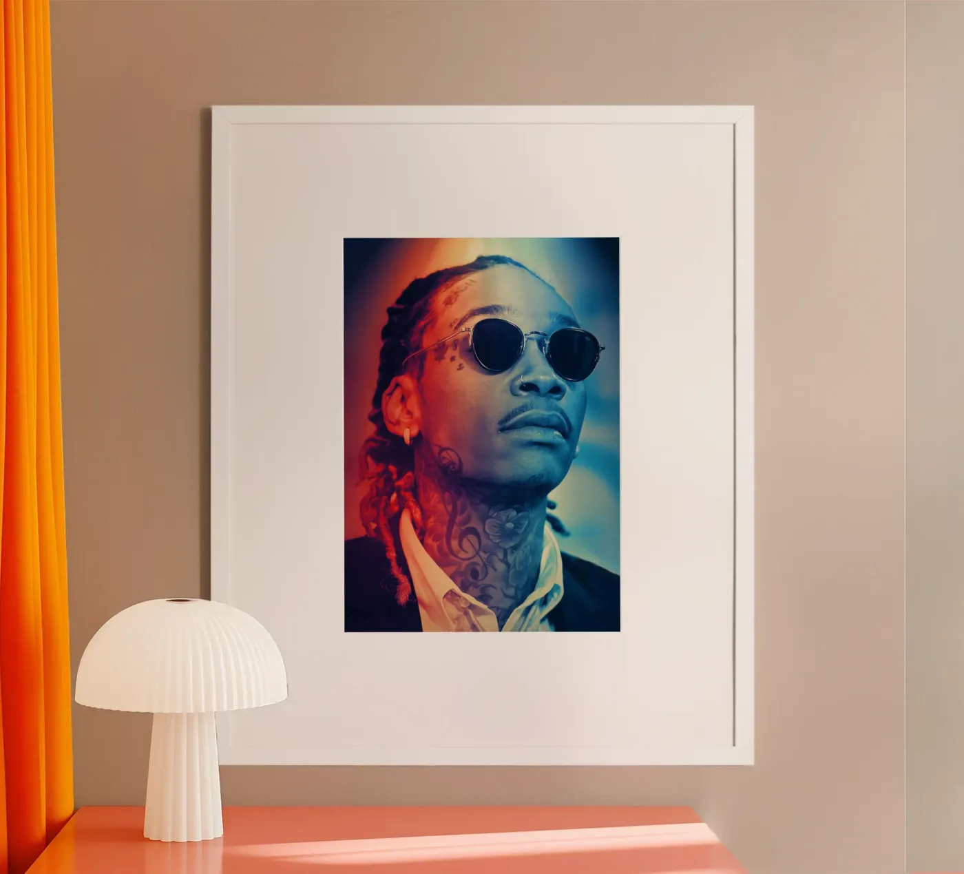 Wiz Khalifa poster da Lembayung art