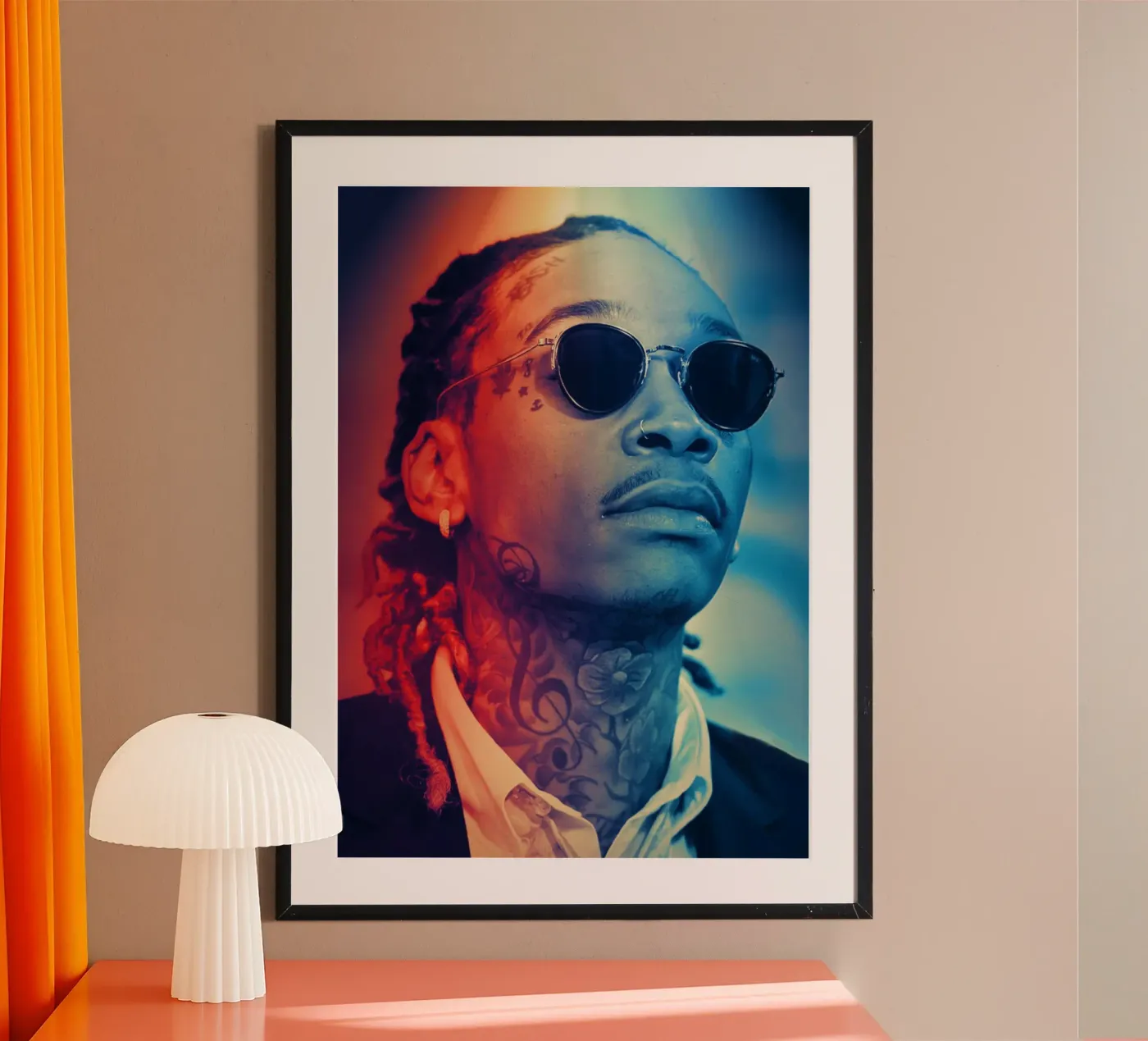 Wiz Khalifa poster da Lembayung art