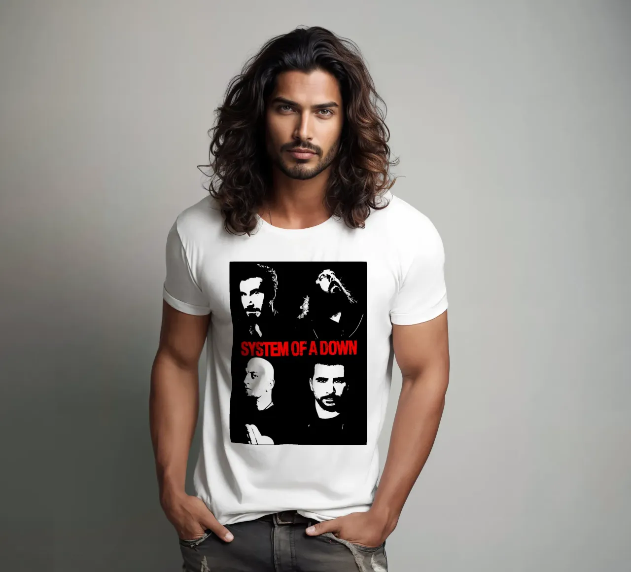 System Of A Down 2 Arte t-shirt da music soul