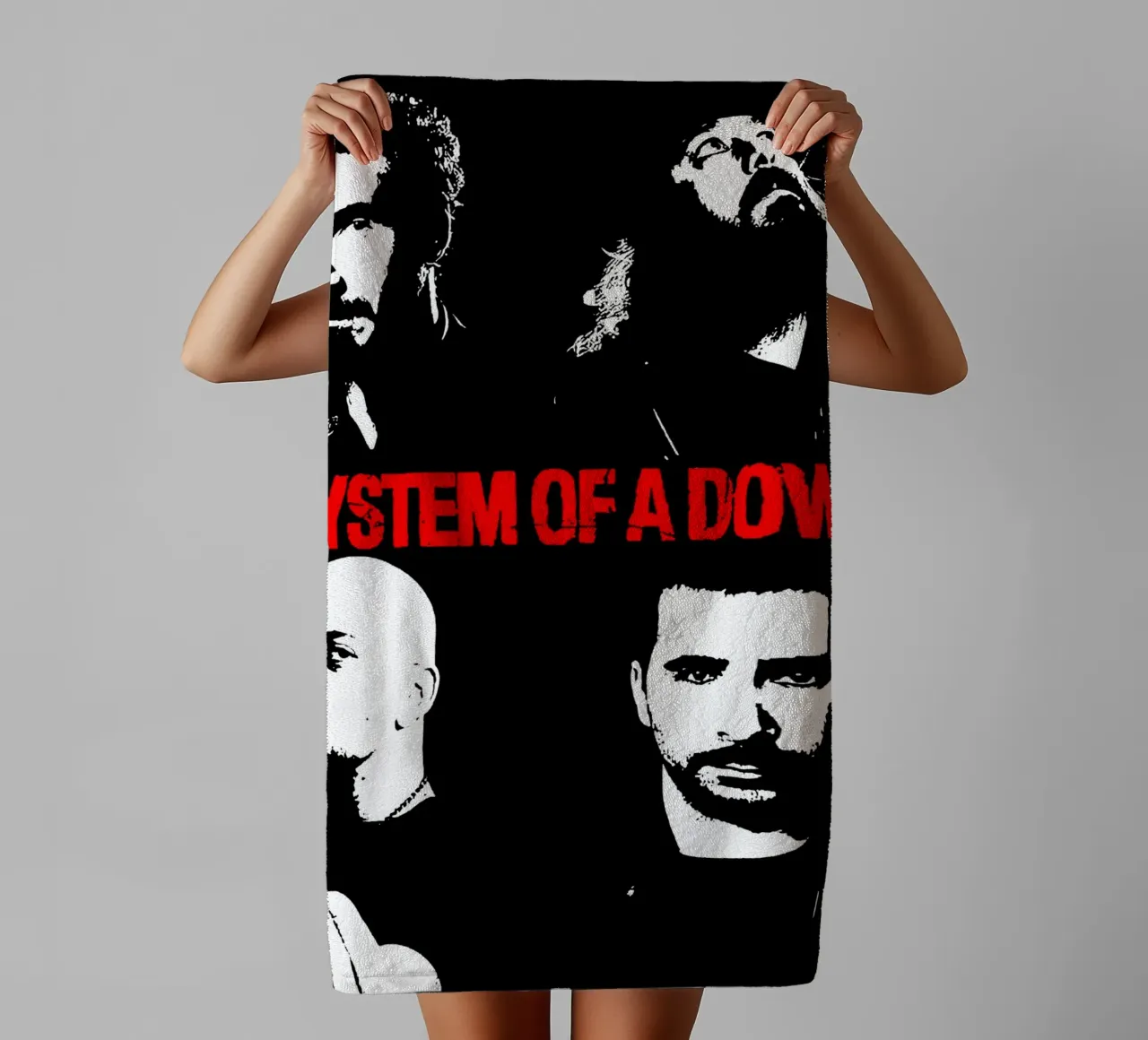 System Of A Down 2 Arte asciugamano da bagno da music soul