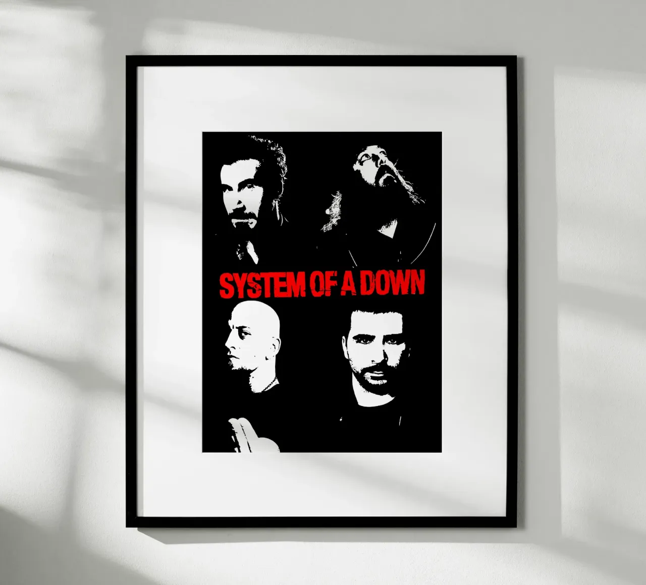 System Of A Down 2 Arte carta hahnemühle da music soul