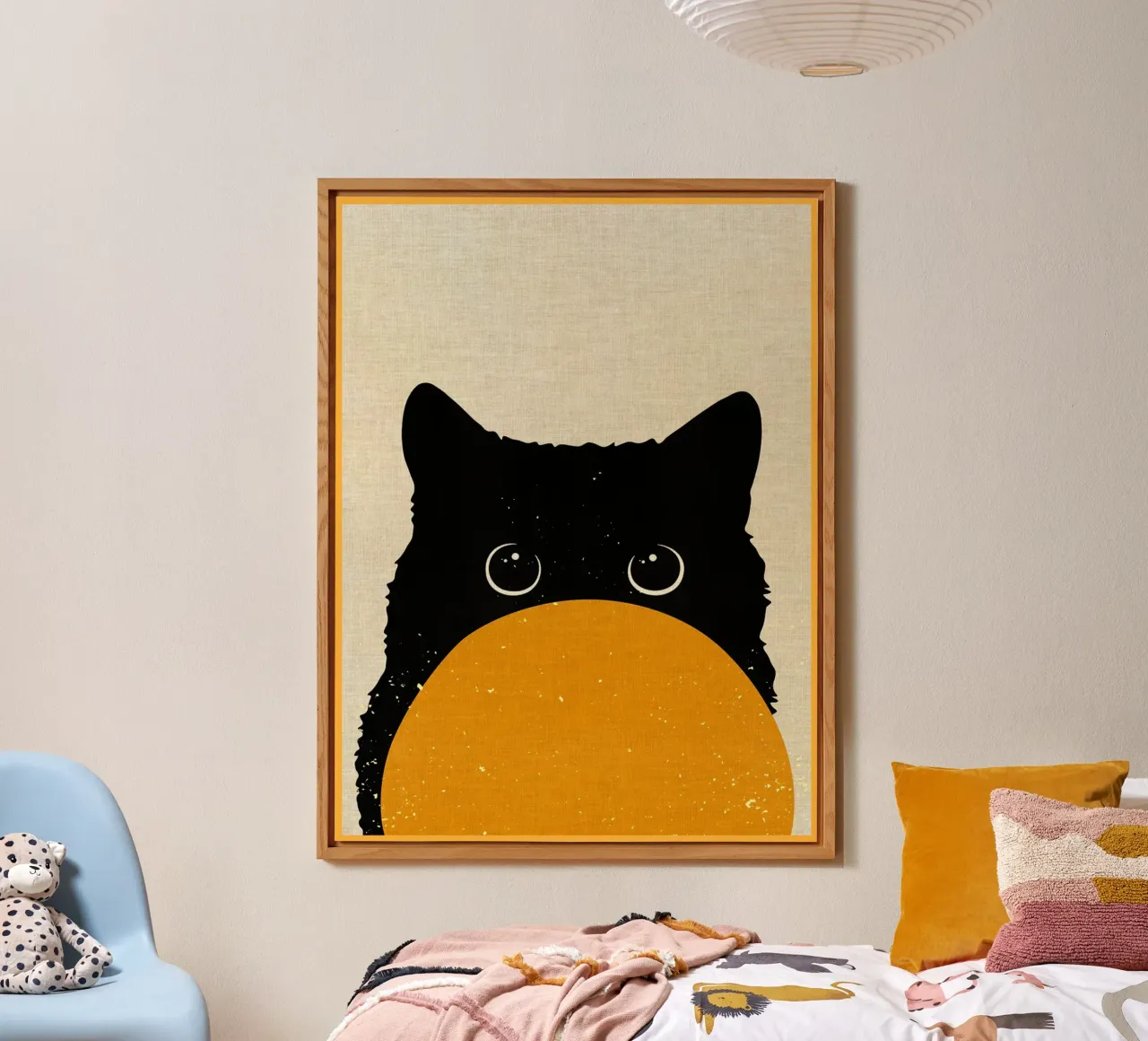 Curious cat forex plate by Adam Bican
