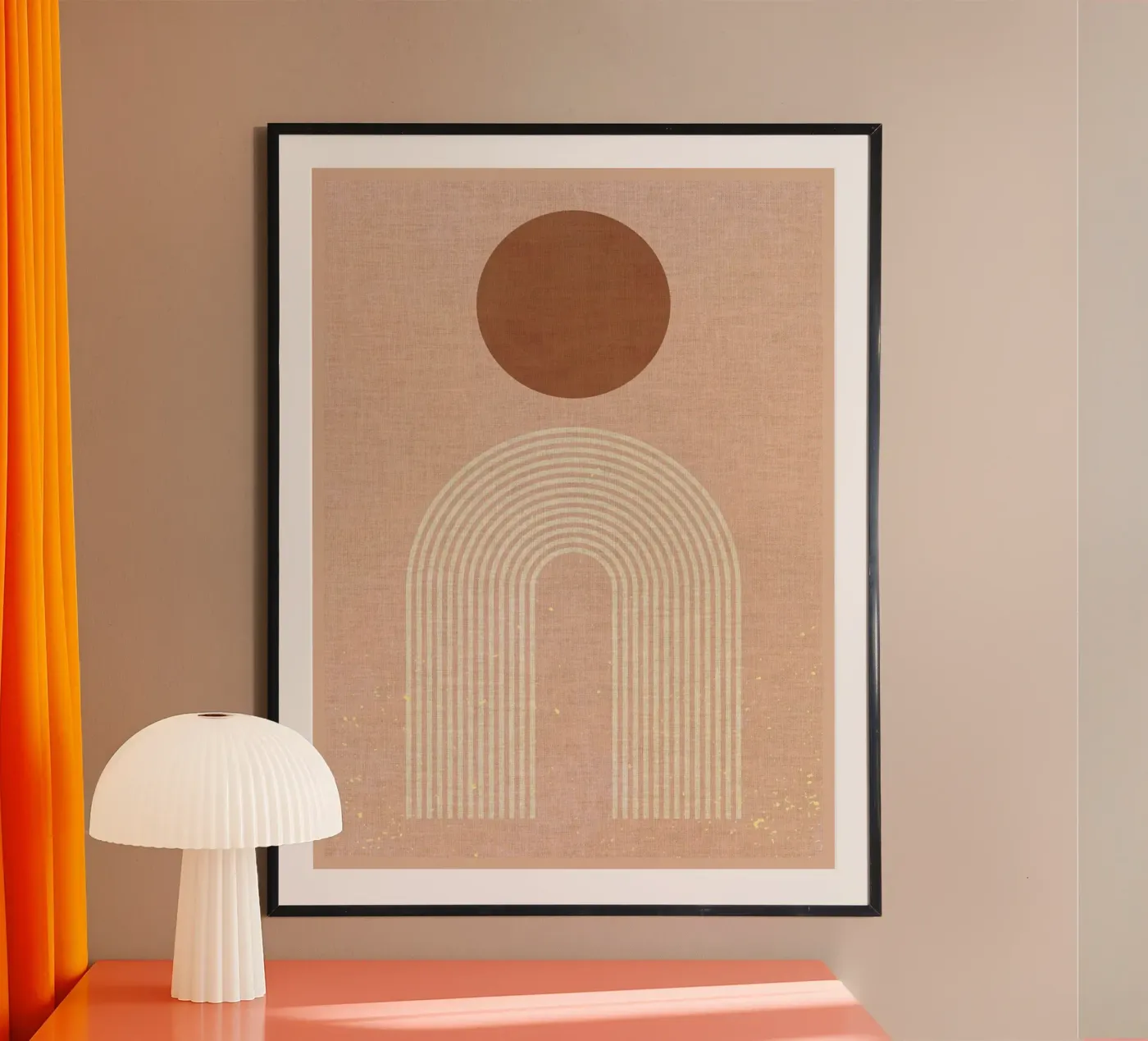 Circles and lines 1 poster da Adam Bican