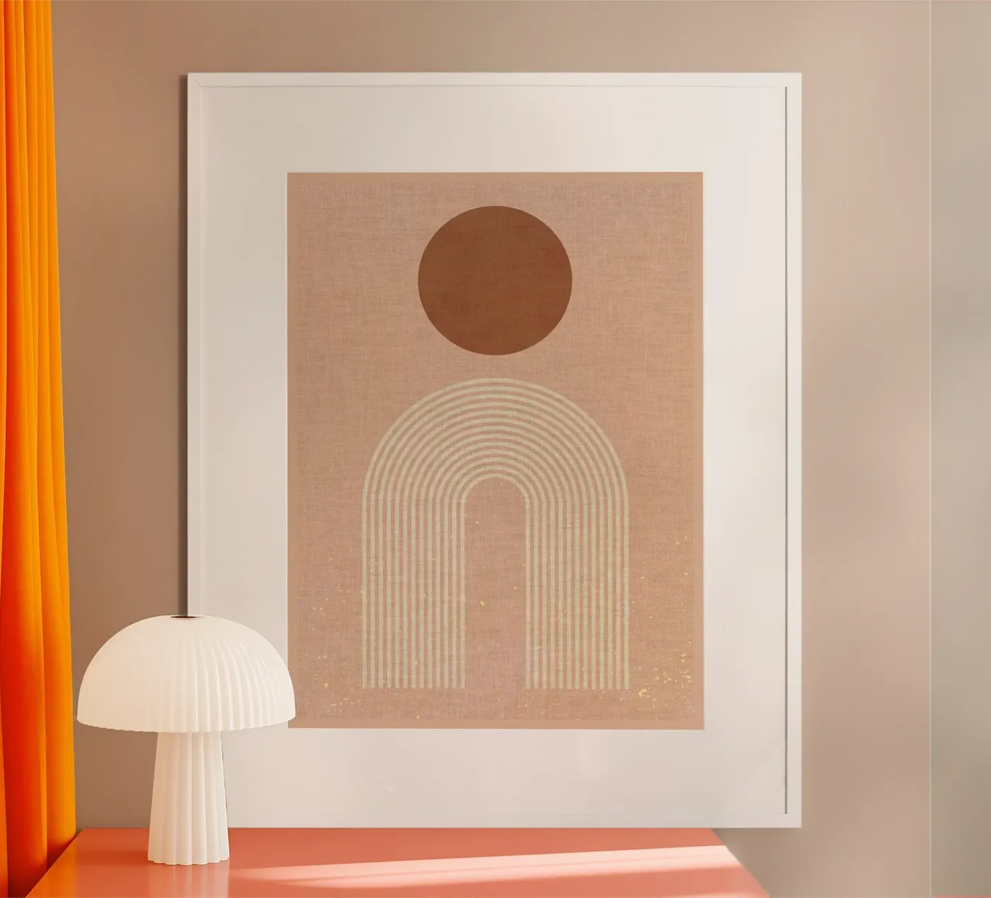 Circles and lines 1 poster da Adam Bican