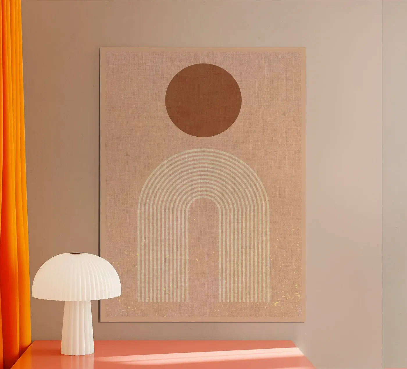 Circles and lines 1 poster da Adam Bican