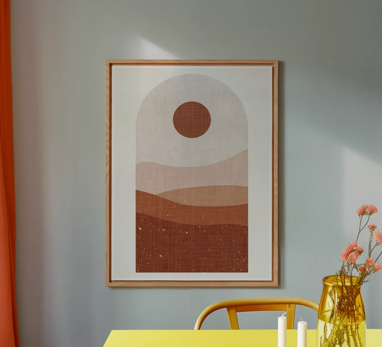 Paesaggio bohémien alluminio dibond da Adam Bican