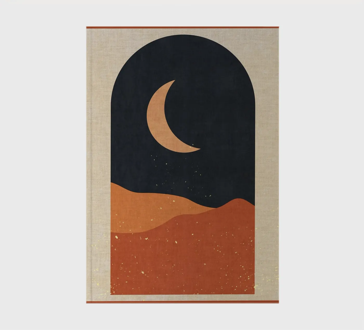 Boho landscape notebook by Adam Bican