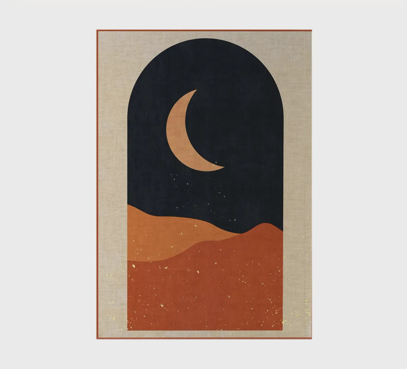 Boho landscape notebook by Adam Bican