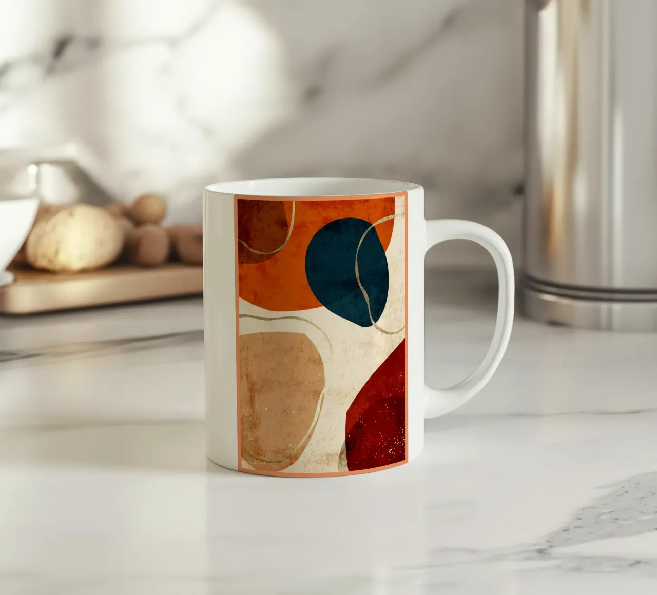 Arte bohémien tazza in ceramica da Adam Bican