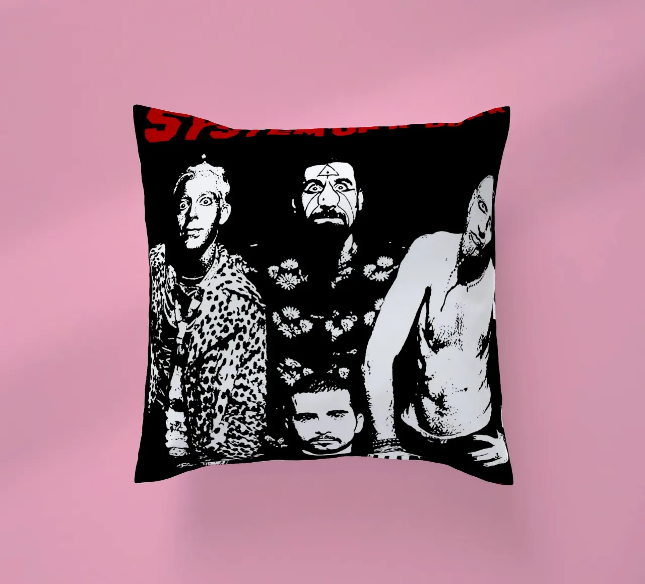 System Of A Down Arte cuscino da music soul