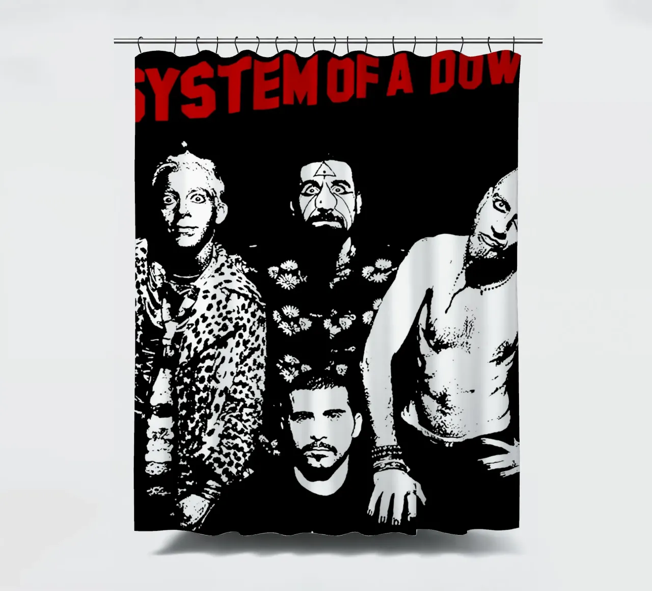 System Of A Down Kunst Duschvorhang von music soul