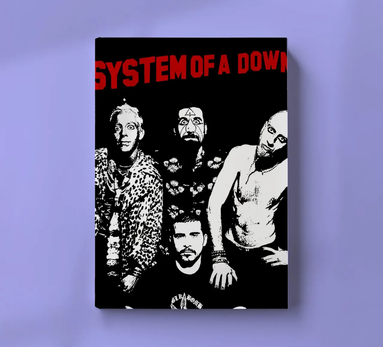 System Of A Down Art notebook by music soul