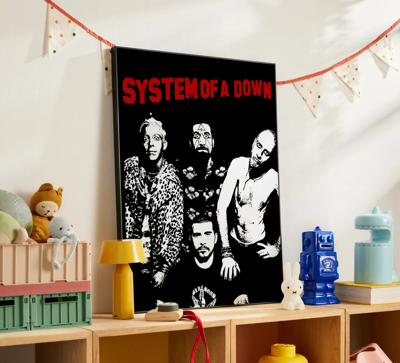 System Of A Down Arte alluminio dibond da music soul