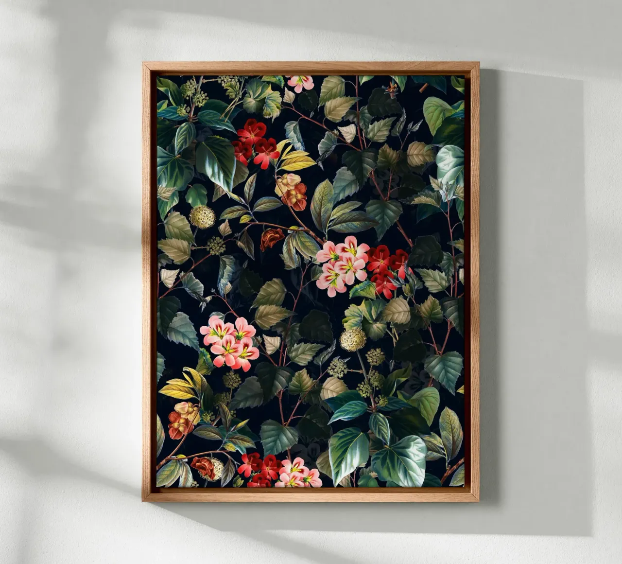Magical Forest II canvas met Baklijst van burcukorkmazyurek
