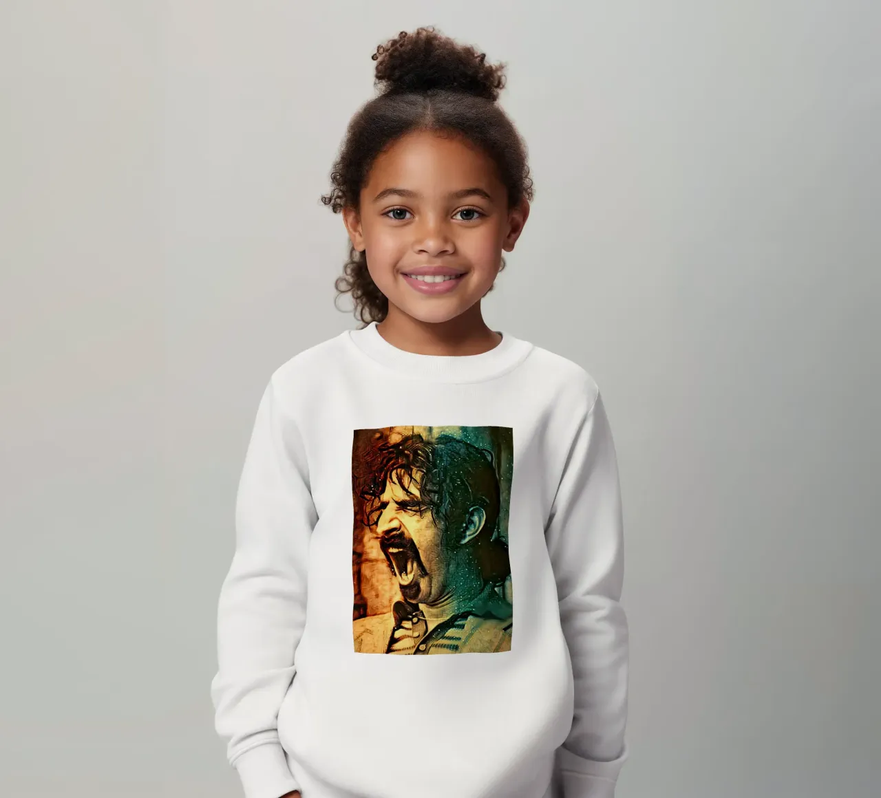 Frank Zappa felpa bambino da Lembayung art