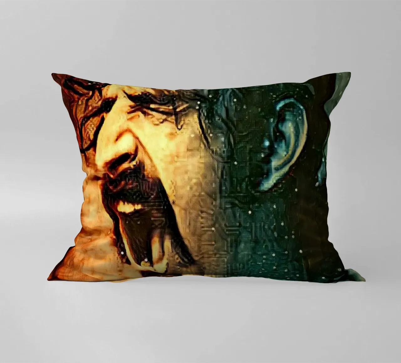 Frank Zappa cuscino da Lembayung art