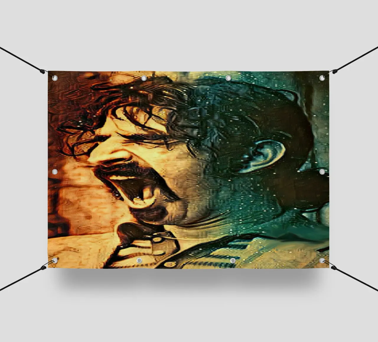 Frank Zappa telo in pvc da Lembayung art