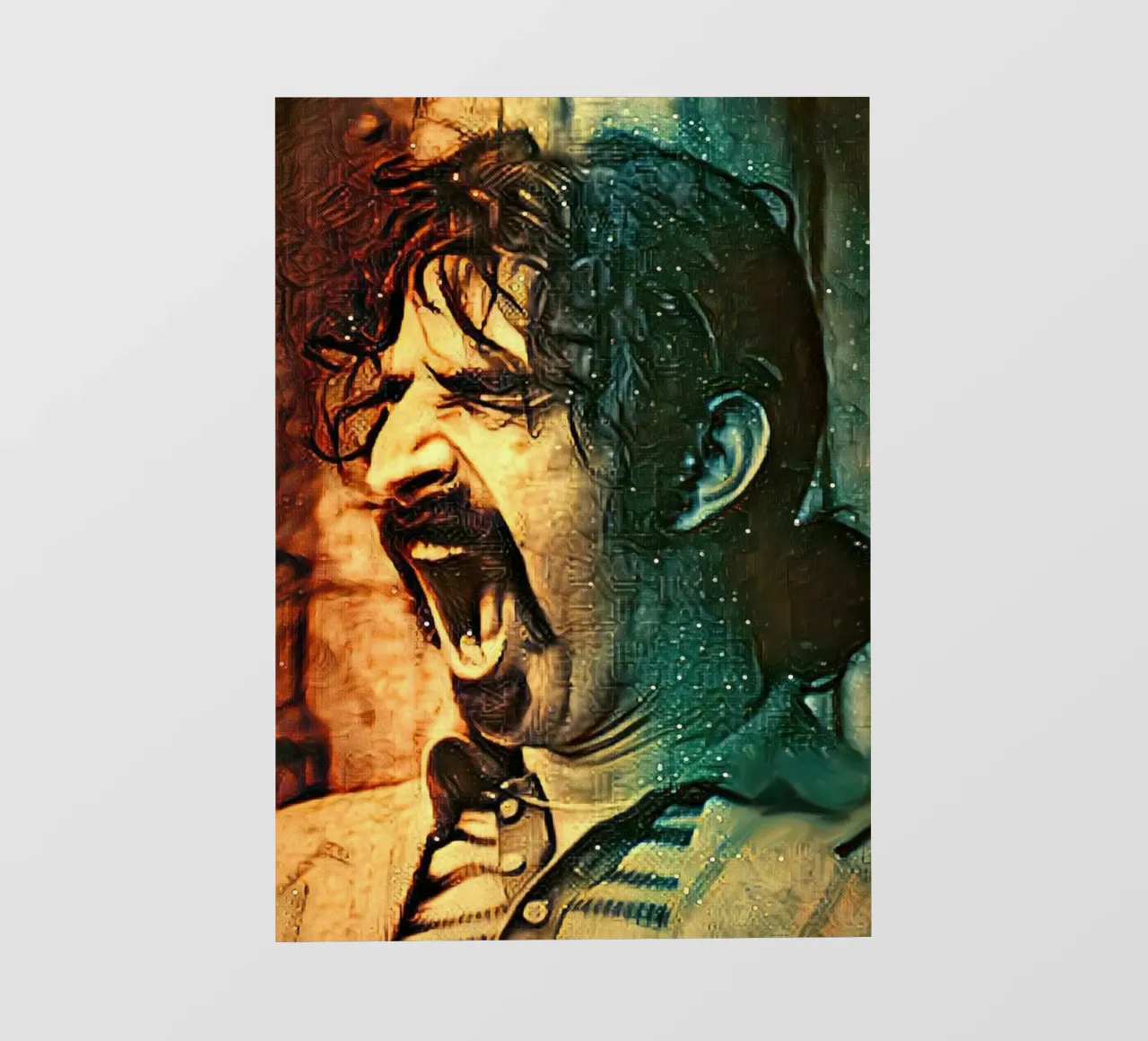 Frank Zappa telo in pvc da Lembayung art
