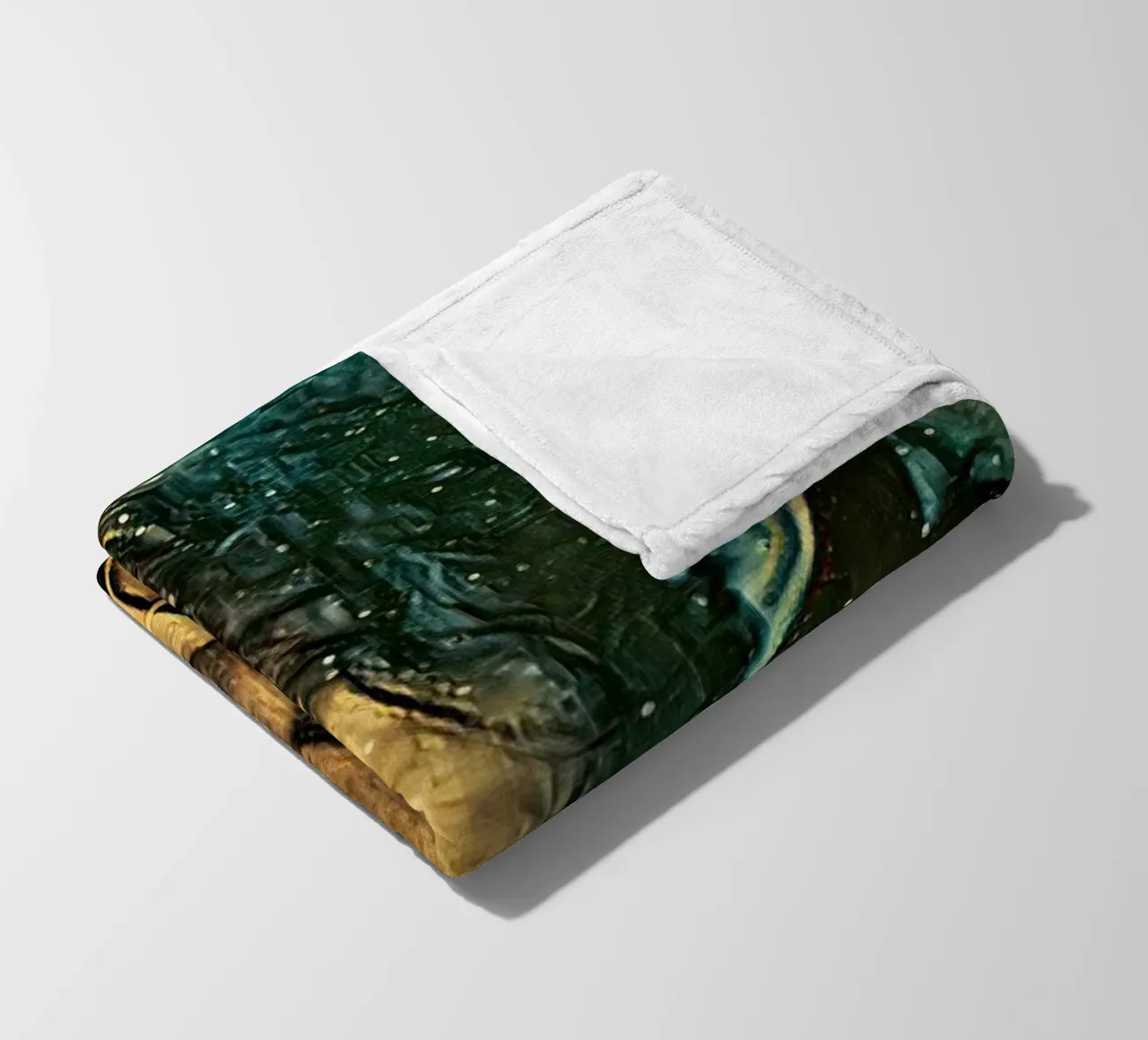 Frank Zappa coperta in pile da Lembayung art